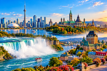 Eastern Canada tours featuring Toronto, Niagara Falls and Québec City