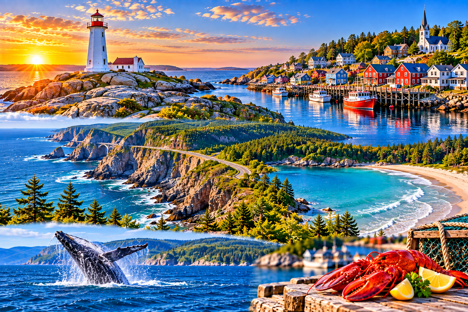 Nova Scotia tour from Halifax featuring Peggy's Cove and coastal scenery