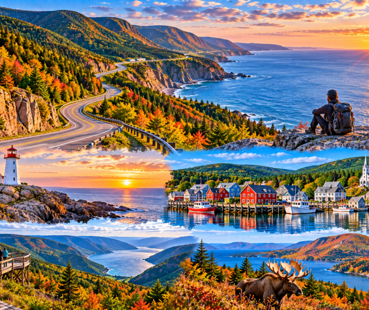 Cape Breton tour from Halifax featuring Cabot Trail coastal scenery