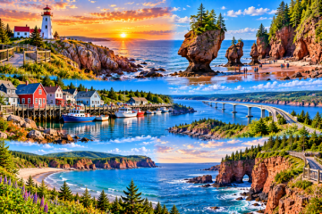 New Brunswick tour featuring Fundy Coast and Atlantic Canada scenery